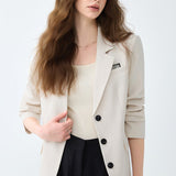 Elegante blazer de manga larga