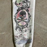 Sudadera con capucha y estampado de grafiti gótico