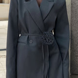 Elegante blazer floral