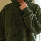 Sudadera unisex informal de hip-hop