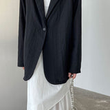 Blazer ligero con efecto lino