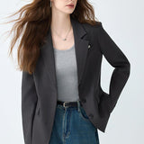 Elegante blazer de manga larga