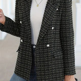 Blazer casual cruzado