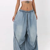 Vaqueros de pierna ancha, estilo streetwear