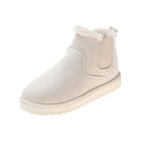 Botas de nieve térmicas de felpa de moda - Zapatillas cómodas