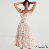 Vestido romántico de flores