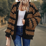 Cárdigan de punto para mujer elegante, cómodo y versátil