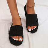 Pantuflas Filo - Pantuflas vintage de plataforma clásicas y cómodas.