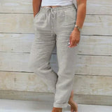 Pantalones de mujer - Cintura elástica - Cómodos y casuales