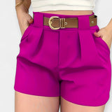 Falda de tiro alto pantalones cortos