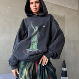 Sudadera con capucha de algodón de alta calidad