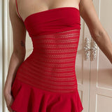 Vestido bandeau sexy, ajustado y elegante con tirantes finos, minivestido con tirantes finos