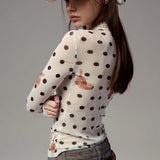 Blusa corta con estampado animal, corte entallado