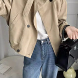Chaqueta cargo corta e informal
