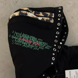 Sudadera informal con estampado de leopardo
