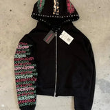 Sudadera informal con estampado de leopardo