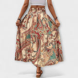 Vestido cómodo con estampado