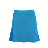 Pantalones cortos de cintura alta con falda