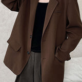 Blazer oversize con textura de gofre