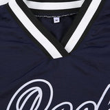 Sudadera de punto deportiva y holgada con cuello en V.