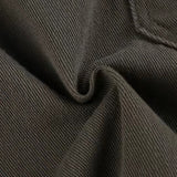 Pantalones cargo de mezclilla vintage con múltiples bolsillos y cintura media