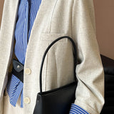 Blazer casual con cuello en V
