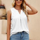 Milwa - Elegante blusa de diseño con escote en V