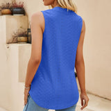 Milwa - Elegante blusa de diseño con escote en V
