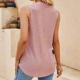 Milwa - Elegante blusa de diseño con escote en V