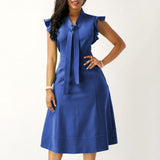 Cleo - Vestido de diseño elástico de moda