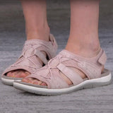 Sandalias de mujer – Punta abierta – Suela acolchada – Tiras transpirables – Estilo casual