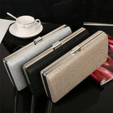 Clutch de boda de diamantes para la noche