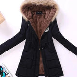 Abrigo de invierno para mujer cómodo, elegante y duradero.
