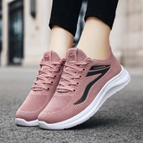 Zapatillas deportivas para mujer – Malla transpirable – Suela cómoda – Cierre con cordones