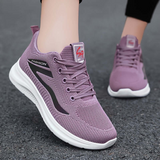 Zapatillas deportivas para mujer – Malla transpirable – Suela cómoda – Cierre con cordones