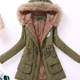 Abrigo de invierno para mujer cómodo, elegante y duradero.