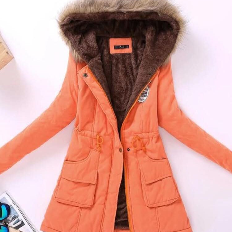 Abrigo de invierno para mujer cómodo, elegante y duradero.
