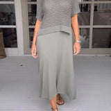 Vestido tipo peto para mujer – Corte holgado – Conjunto informal – Tejido suave y transpirable