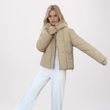 Chaqueta corta acolchada