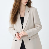 Blazer holgado con mangas largas