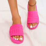 Pantuflas Filo - Pantuflas vintage de plataforma clásicas y cómodas.