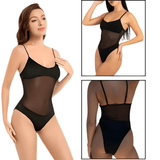 Traje de baño para mujer color tostado - Transpirable y ajustado