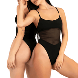 Traje de baño para mujer color tostado - Transpirable y ajustado