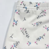 Falda larga de sirena de gasa floral