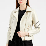 Chaqueta ligera de moto de PU