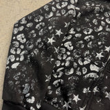 Sudadera con capucha estampada de estilo urbano