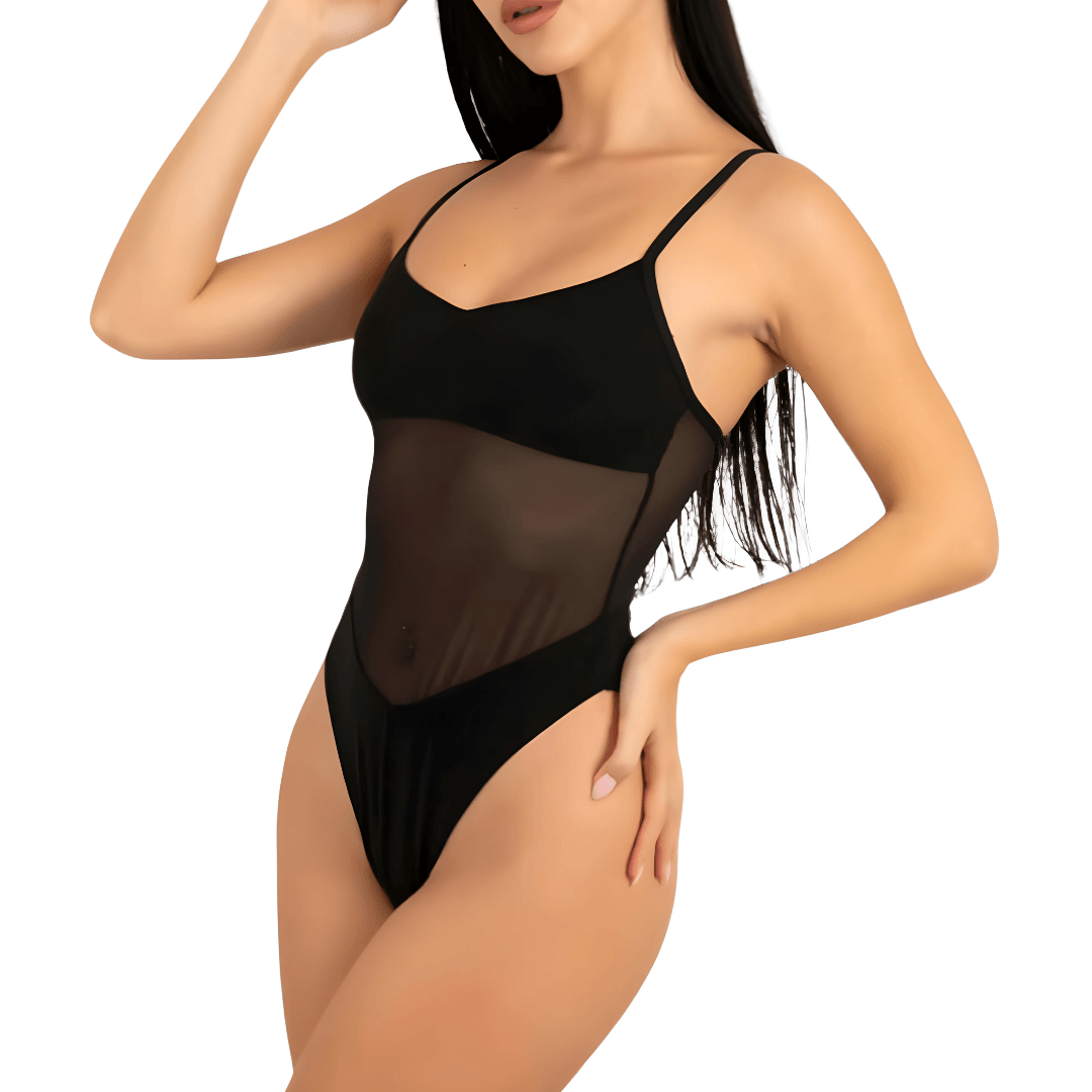 Traje de baño para mujer color tostado - Transpirable y ajustado
