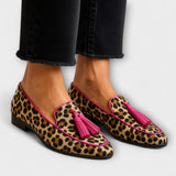 Lana – Mocasines con pompones