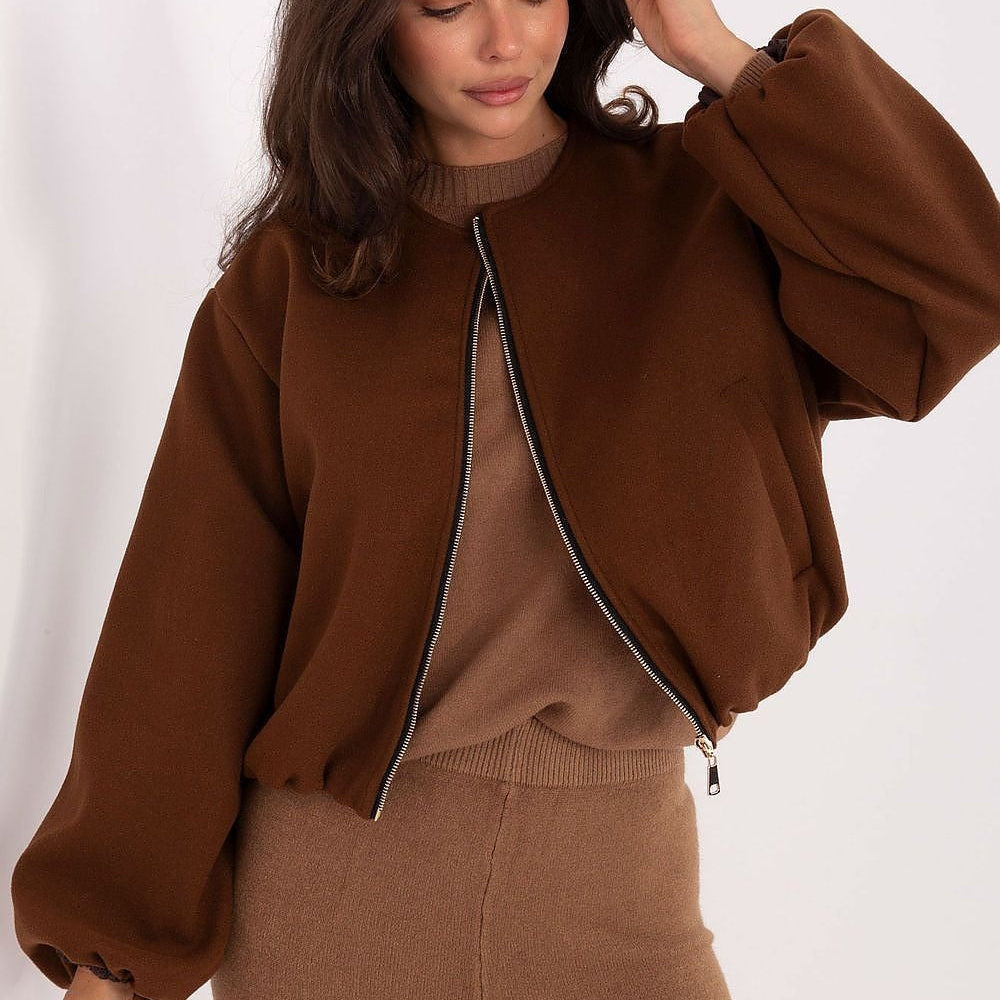 chaqueta bomber suave al tacto