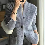 Cárdigan de punto para mujer elegante, cómodo y versátil